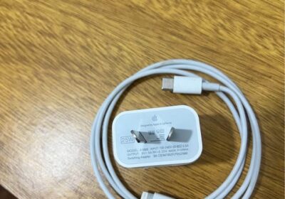 Cargador original de 25w completo para iPhone