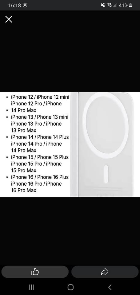 Cargador magnético iPhone