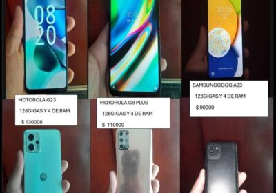 Vendo celulares a wifi y libres