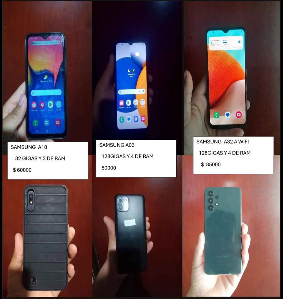 Vendo celulares a wifi y libres