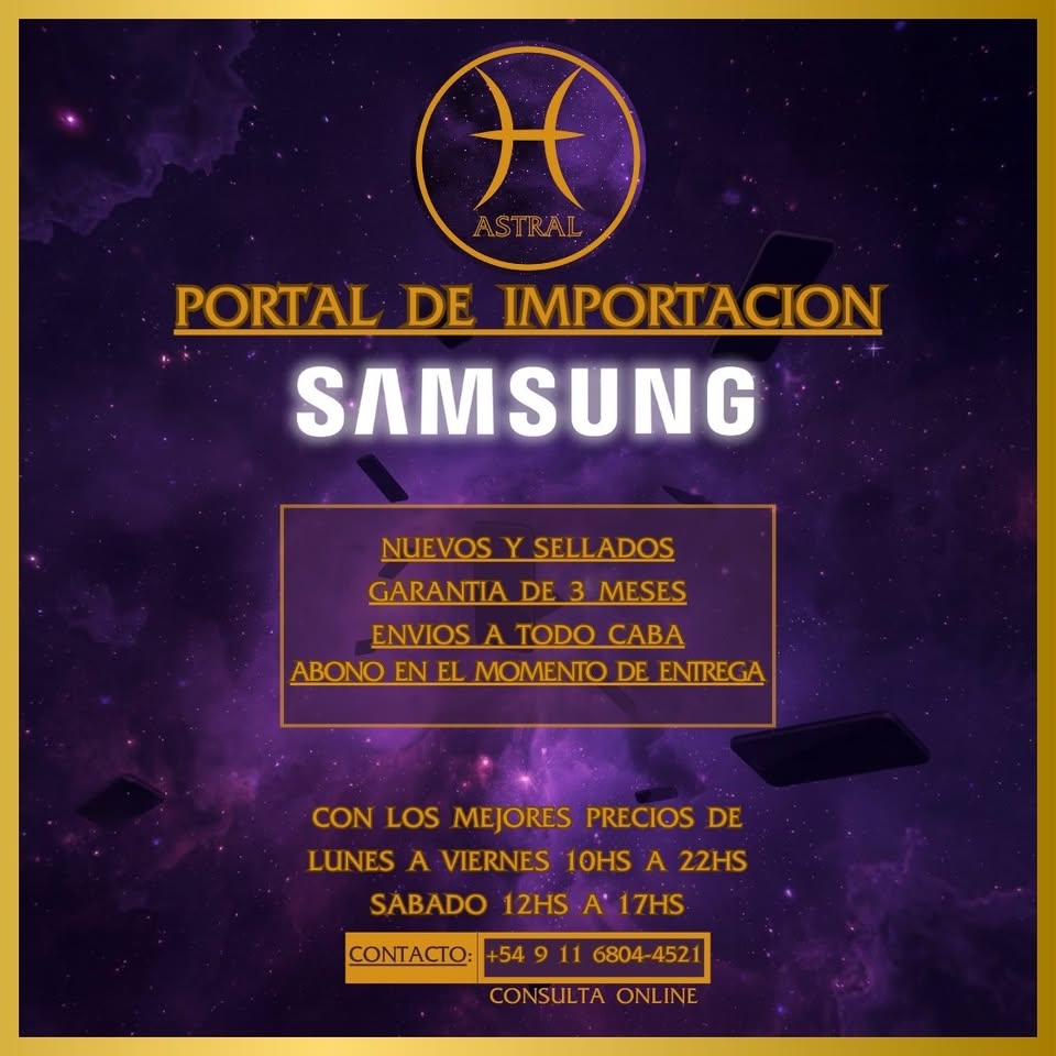 Importador SAMSUMNG Soy de CABA, Recoleta