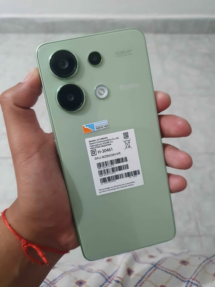 REDMI NOTE 13 256GB 8RAM NFC LIBRE DE FABRICA IMPECABLE EN MUY BUEN ESTADO