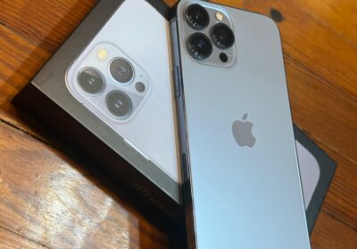 Apple iPhone 13 Pro Max (128gb) Azul Impecable Con Caja