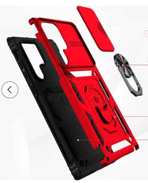 Funda con anillo reforzado para samsung