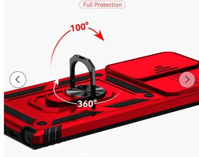 Funda con anillo reforzado para samsung