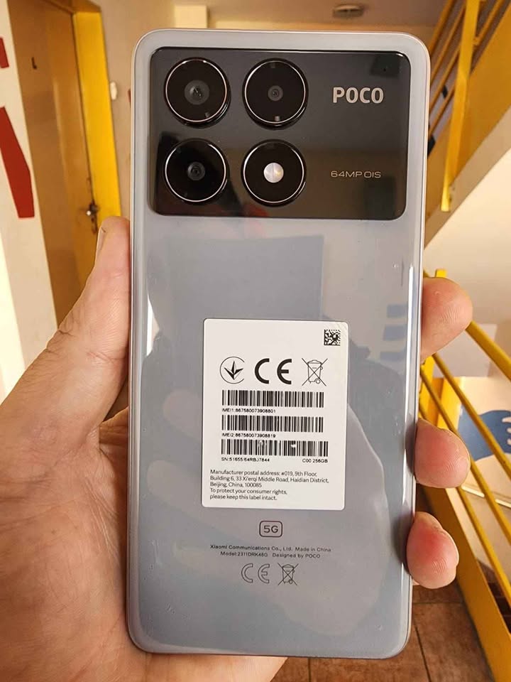 Poco X6 Pro 5G de 512 gb y 12 de ram. Liberado. Impecable como Nuevo!!!
