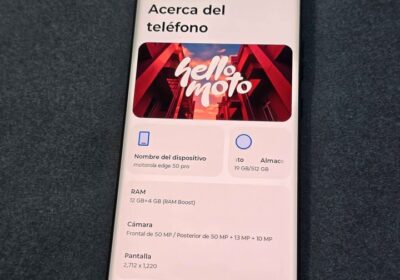 Motorola Edge 50 Pro Libre De Fábrica Para Cualquier Empresa Solo Esim, 512gb De Almacenamiento 12gb
