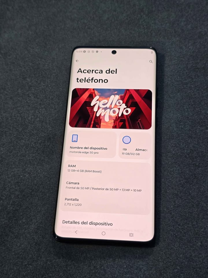 Motorola Edge 50 Pro Libre De Fábrica Para Cualquier Empresa Solo Esim, 512gb De Almacenamiento 12gb