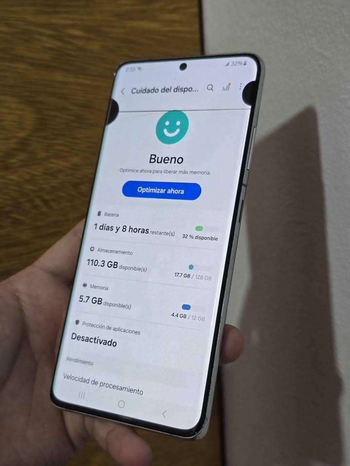 Samsung S21 Ultra Libre esim para cualquier empresa 128gb de almacenamiento y 12gb de ram