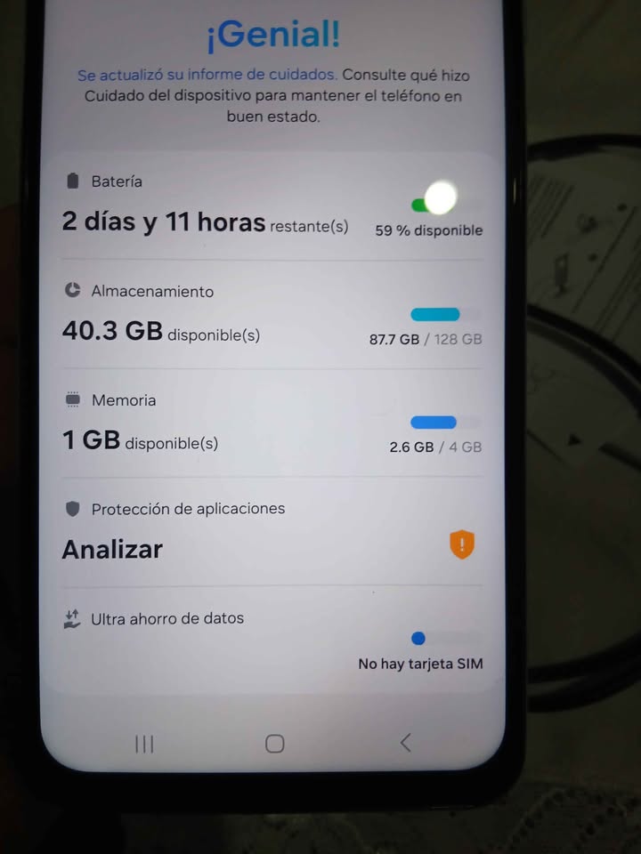 Samsung M13 (128/4) solo venta