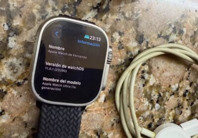 Applewatch Ultra 1. Con su respectivo cargador. 2 mayas. Inmaculado. 93 de batería. Con hidrogel.