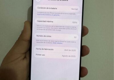 iPhone 16 pro Max, 100% batería, 256gb