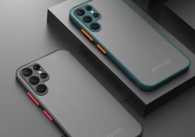 FUNDA SEMITRANSPARENTE ANTIGOLPES CON ACABADO MATE PARA SAMSUNG