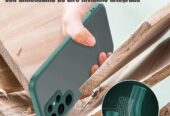 FUNDA SEMITRANSPARENTE ANTIGOLPES CON ACABADO MATE PARA SAMSUNG