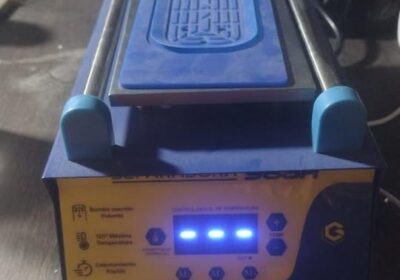 Desplegadora de glass + bomba de succión