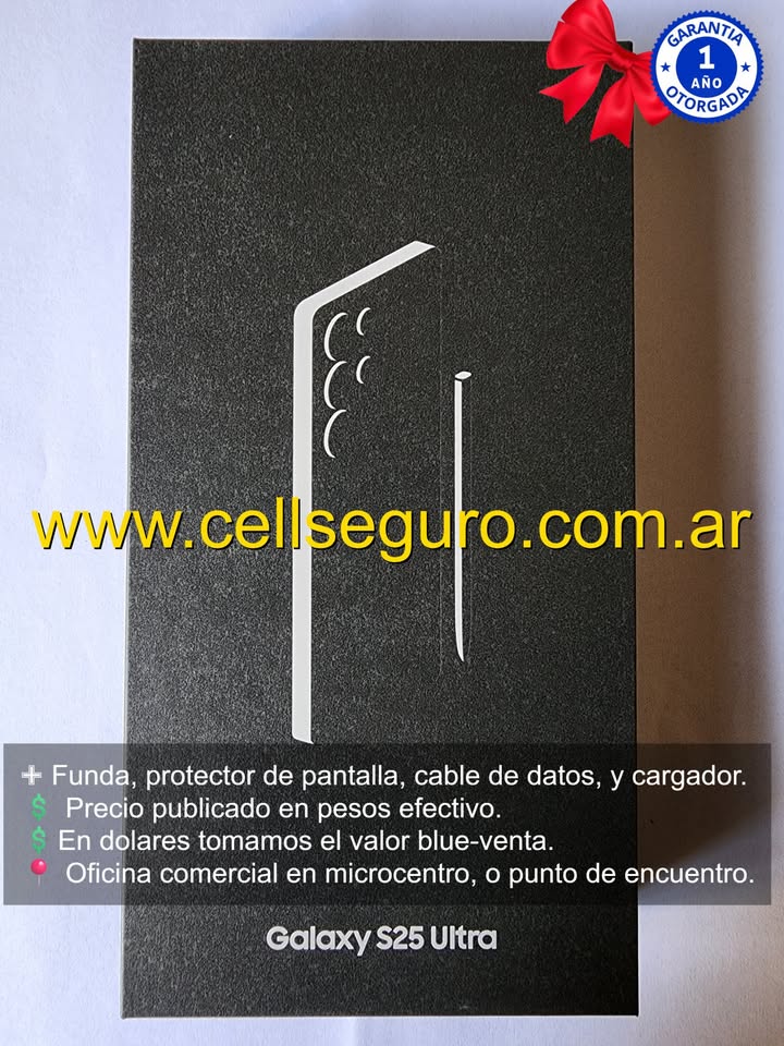 Samsung S 25 Ultra, 12 Ram 1Tb, Nuevo.