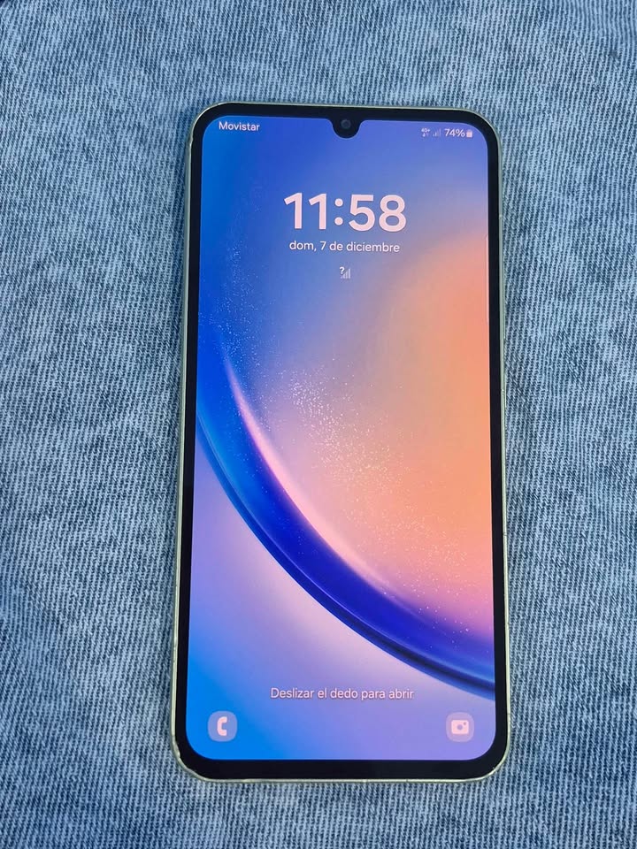 Samsung A34 5g Libre para cualquier empresa 128gb de almacenamiento 6gb de ram