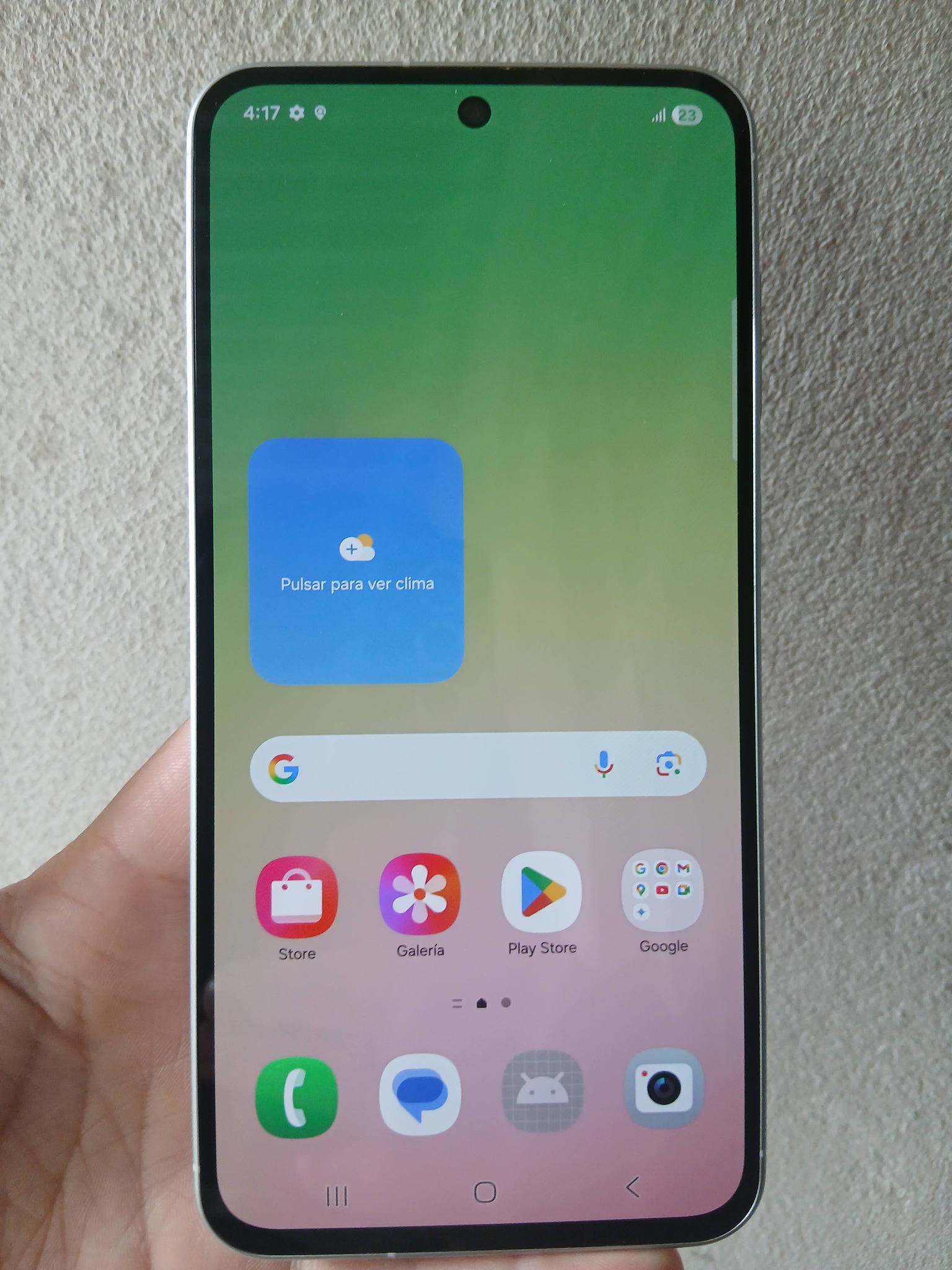 Samsung a56 libre, sin detalles y sin accesorios.