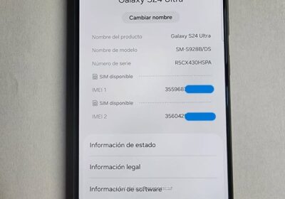 Samsung S 24 Ultra 12 Ram 512 Gb. Libre de Fabrica para chip físico y e-sim. Accesorios + Garantia.