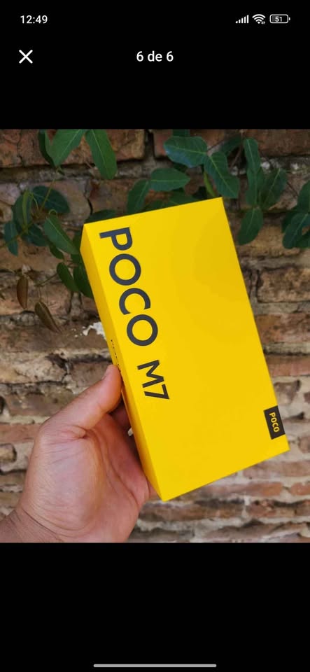 POCO M7 CAMBIO X CELULAR IGUAL GAMA NO VENDO LEER DESCRIPCIÓN DEL EQUIPO