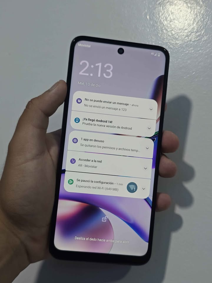 Motorola G13 Libre De Fábrica Para Cualquier Empresa 128gb De Almacenamiento y 4gb De Ram
