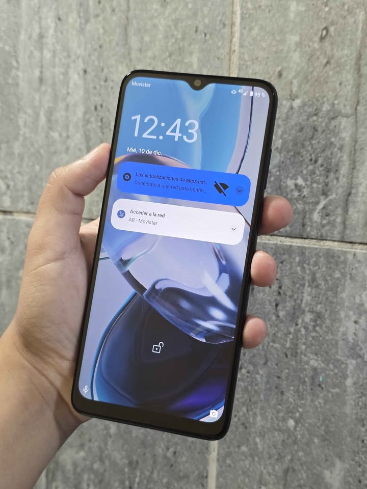 Motorola E22 Libre de fábrica para cualquier compañía 64gb de almacenamiento 4gb de ram