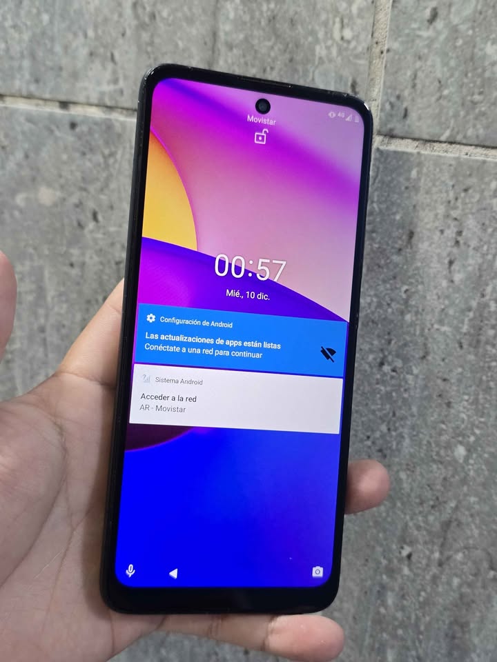 Motorola E40 Libre de fábrica para cualquier compañía 64gb de almacenamiento y 4gb de ram
