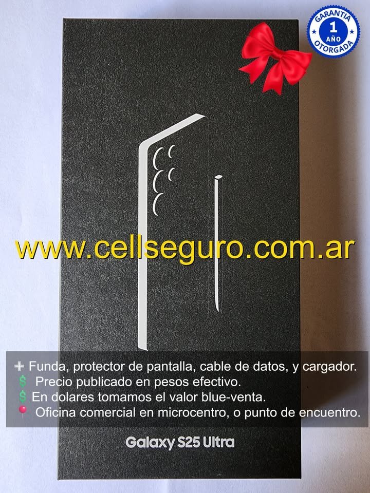 Samsung S 25 Ultra 12 Ram 1Tb. NUEVO. Accesorios + Garantia.