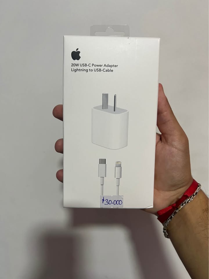 Cargador iPhone USB-C a Lightning – Carga rápida ⚡️