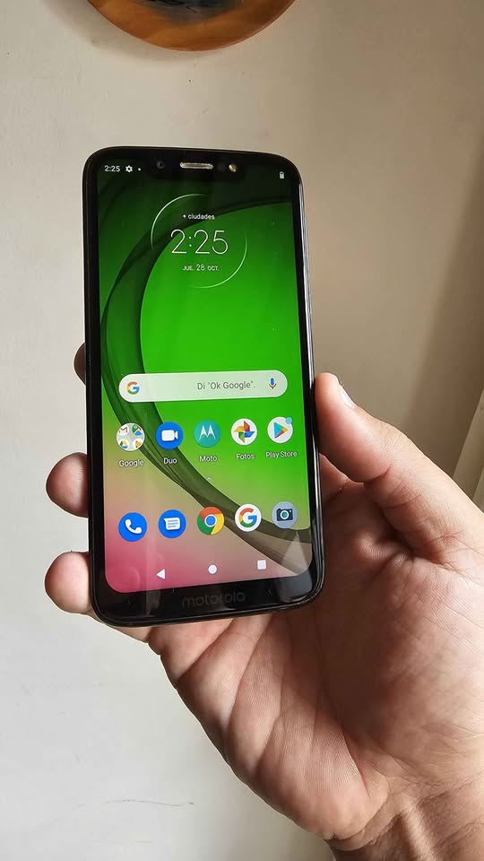 Vendo Motorola G7 play 32gb huella , NO PERMUTO