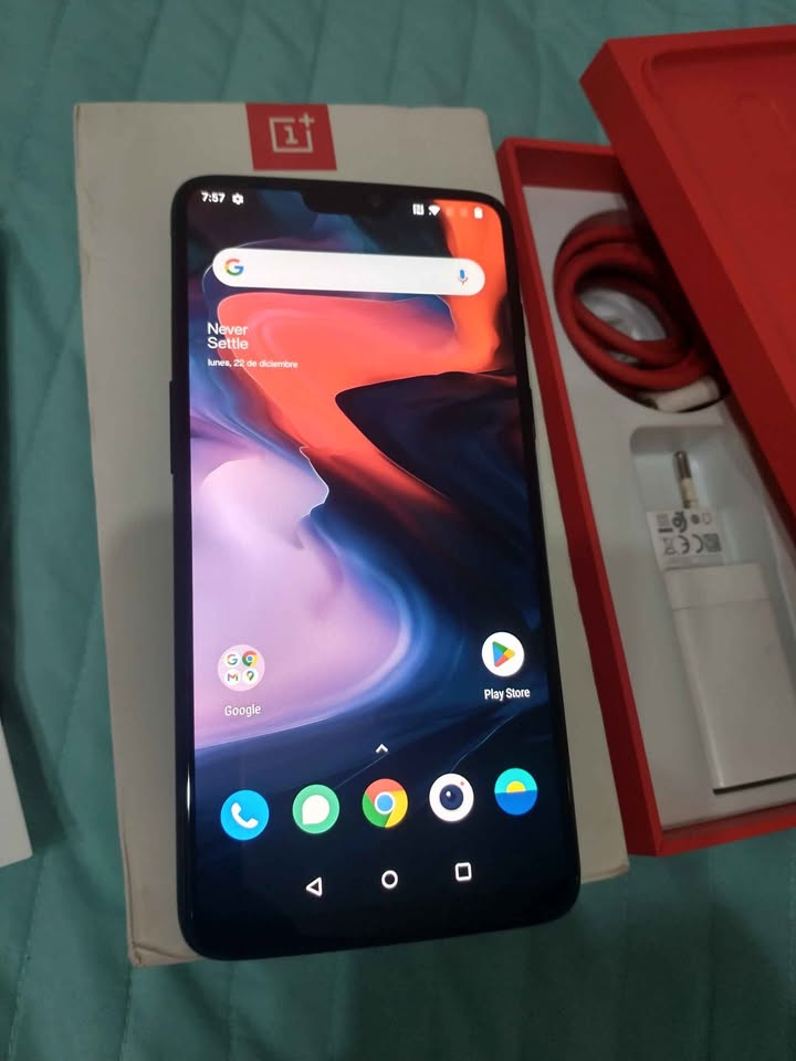 Oneplus 6 de 128gb y 8gb ram vendo o permuto completo con todo