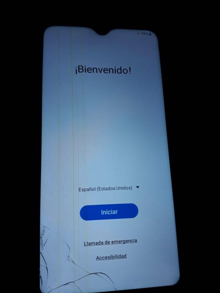 SAMSUNG GALAXY A10 (detalle)