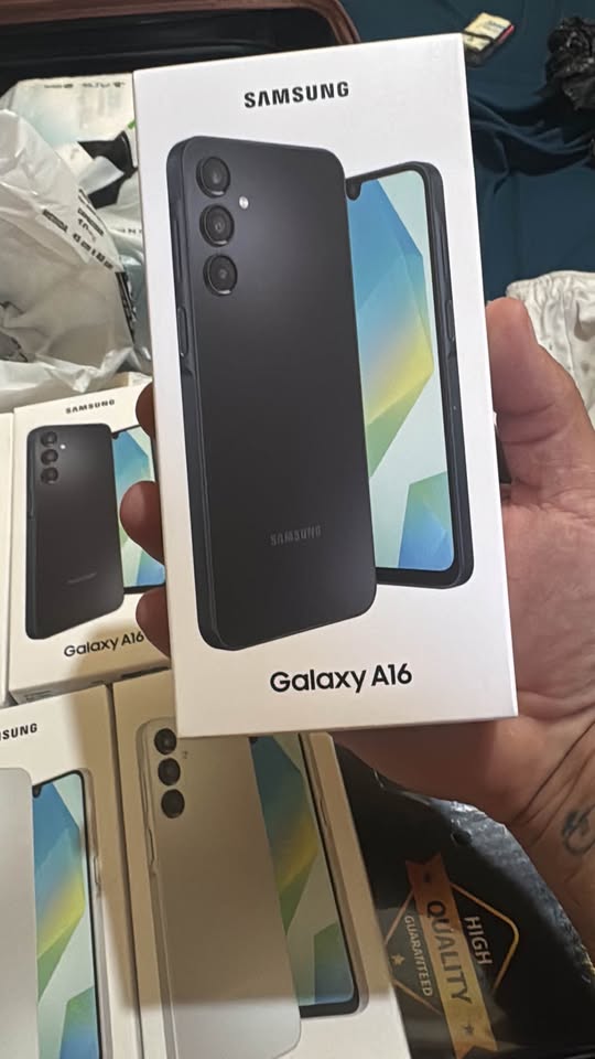 Celular Samsung A16 4GB RAM 128GB espacio nuevos sellados