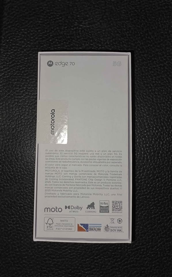 Motorola edge 70 12/512 LEER BIEN LA PUBLICACIÓN!!!!!!
