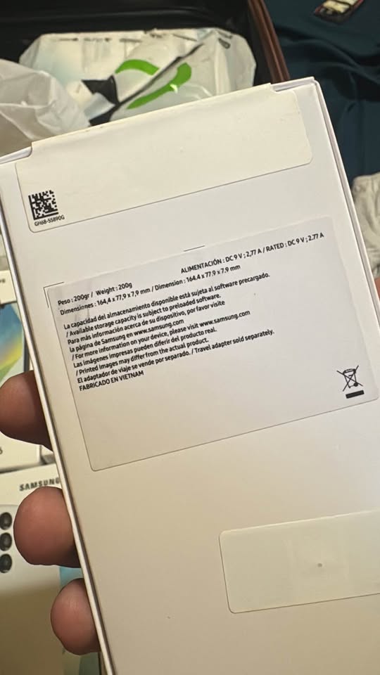 Celular Samsung A16 4GB RAM 128GB espacio nuevos sellados