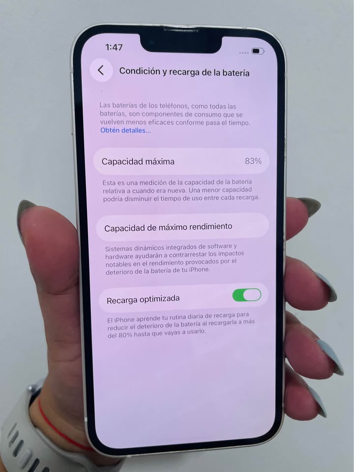 iPhone 13 128 GB 🔋83% Libre ✅