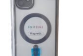 FUNDA IPHONE MAGNETICA METALIZADA CON VIDRIO DE CAMARA