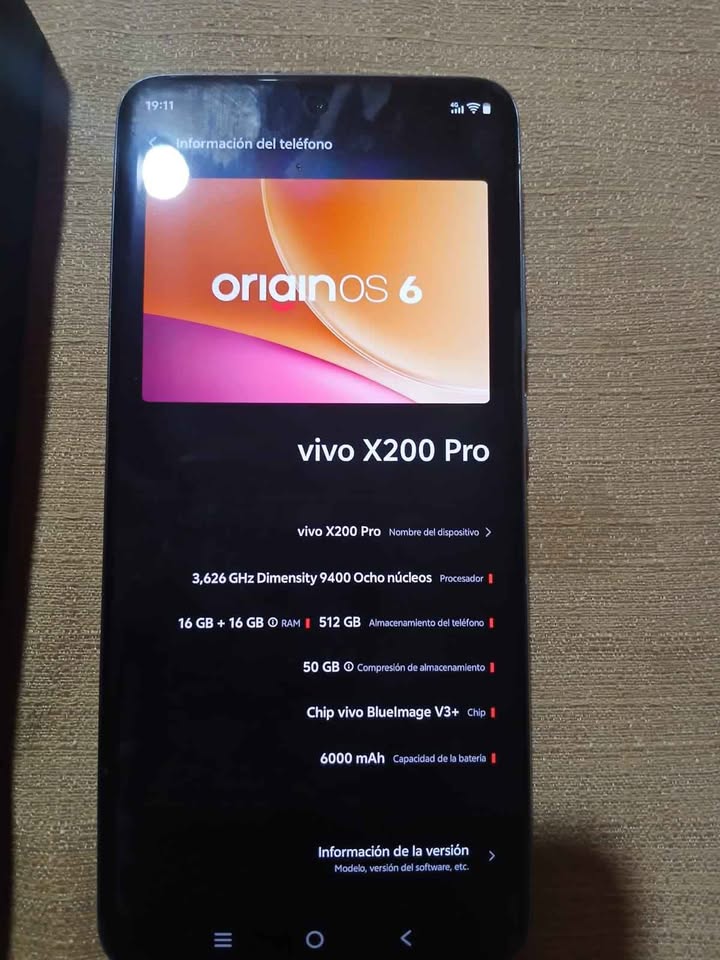 [VENTA] [PERMUTA] Vivo X200 Pro 16/512 CN libre de origen, completo en caja, impecable. Valor en USD