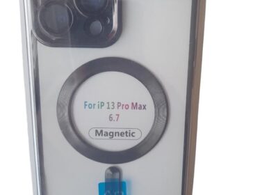 FUNDA IPHONE MAGNETICA METALIZADA CON VIDRIO DE CAMARA