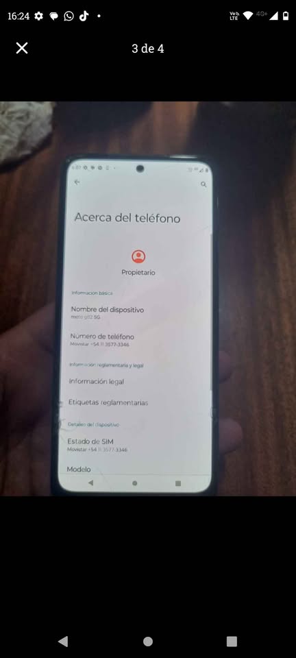 Vendo Motorola moto g82