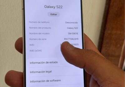 Vendo Samsung S22 libre 128gb 8ram ,, NO PERMUTO