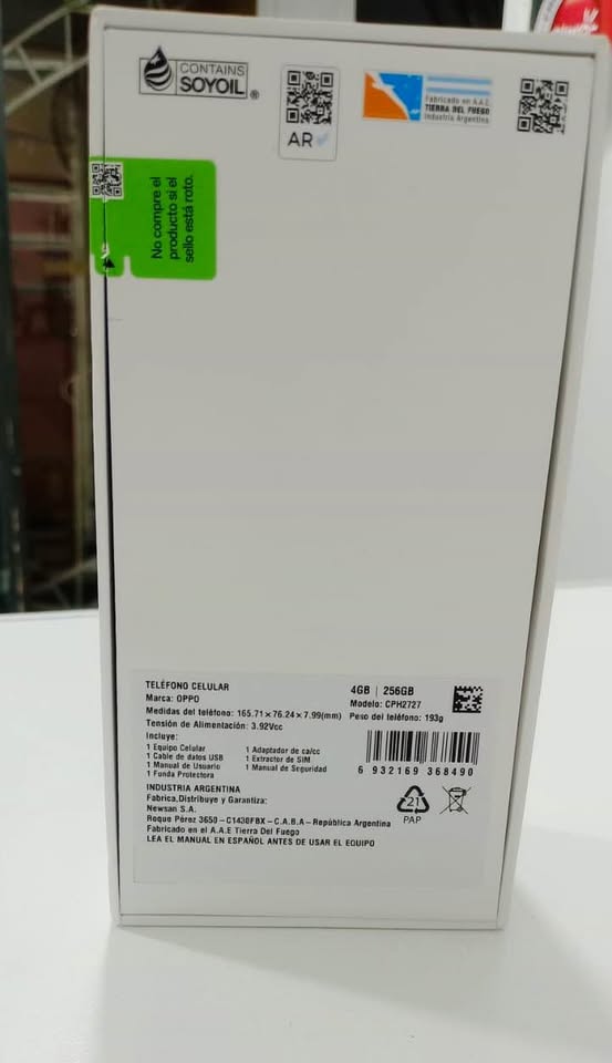 Oppo A5 256 GB Libre ✅