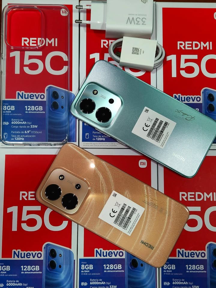 *CELULAR REDMI 15C* 🚀 (128 GB/4 RAM) *IMPORTADO*