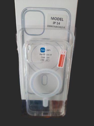 FUNDA TRANSPARENTE MAGNETICA PARA IPHONE