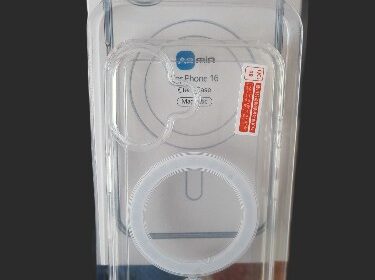 FUNDA TRANSPARENTE MAGNETICA PARA IPHONE