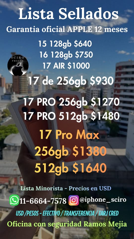 iphone nuevos sellados con garantia oficial