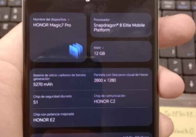 VENTA] [PERMUTA] Honor Magic 7 Pro versión 12/512 global, en caja completo, impecable. Valor en USD
