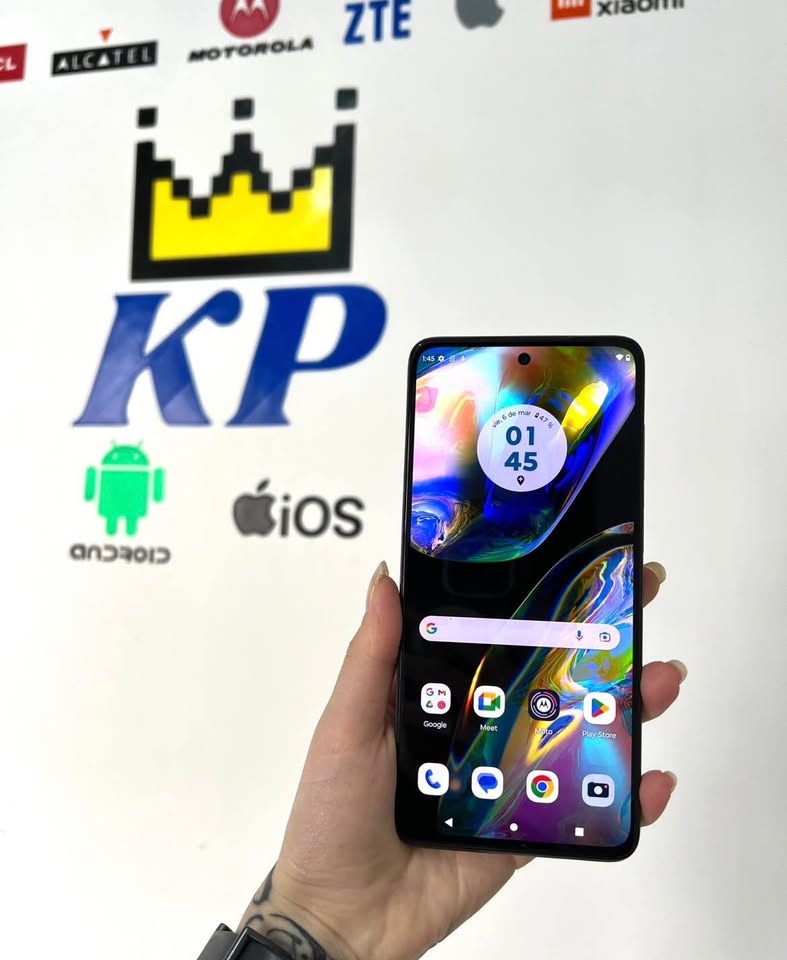 Motorola g82 (detalles en la pantalla)