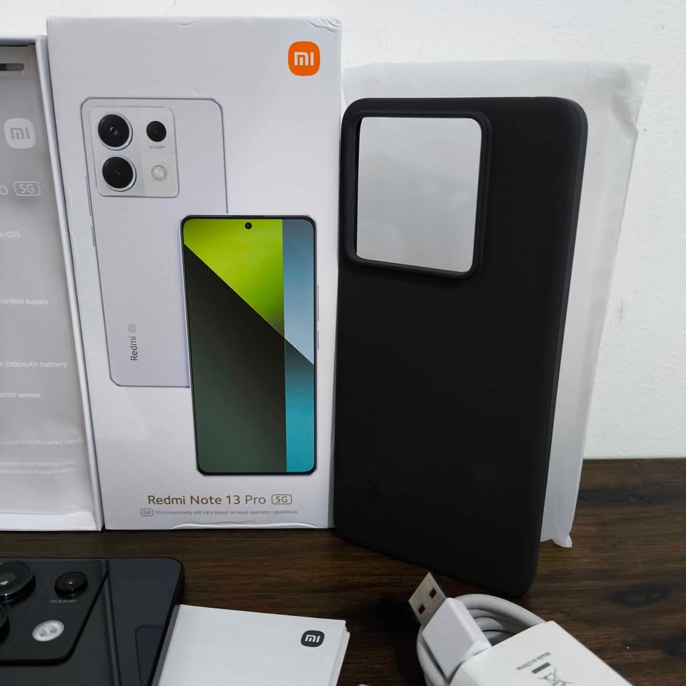 XIAOMI REDMI NOTE 13 PRO 5G DUAL SIM 8 GB RAM 256 GB ROM NEGRO