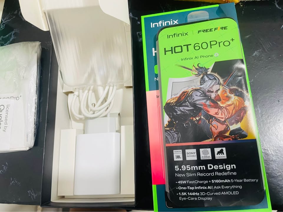 Infinix hot 60 pro plus en caja 256 GB Libre ✅